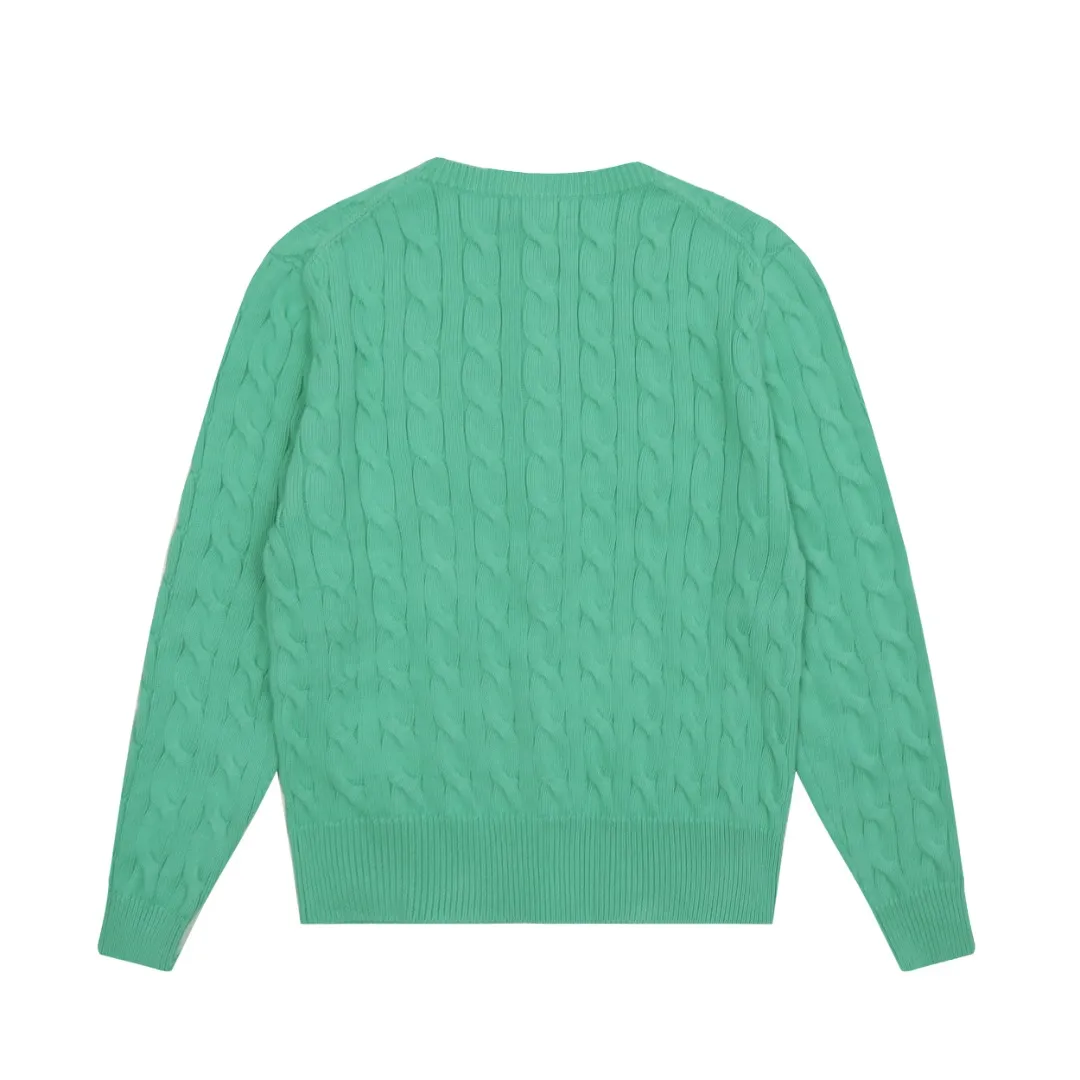 P230 Top quality" Style number: DS006# (not off the shelves all year round) [Ralph Lauren round neck solid color pony embroidery logo twist knitted cardigan] ✅Ralph Lauren Ralph Lauren classic basic versatile knitted cardigan jacket for all seasons ✅Main supplier platform live broadcast Wholesale entity Replacement if out of stock Not off the shelf ✅ZP quality 1:1 version Scan the code to enter the GF website Counter quality ✅Detailed quality The only one in Guangzhou Imported quality cotton yarn Focus on high-end, cost-effective, and good quality. Needless to say, the version is restored to the original version. The maximum size can be worn up to 160 pounds. Loose, comfortable and stress-free. ✅The upper body is simple and easy to match. A must-have for goddess ootd. Good-looking clothes are never picky. Must-have items in goddess wardrobe. Size: S- Navy blue white label Navy blue red label
